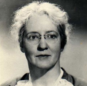 Image description: A black-and-white headshot of Helen C. White.