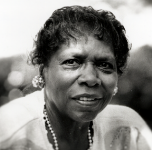 Image description: A black-and-white photo of Lucinda Gordon.